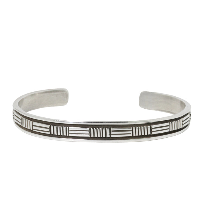 Silver Cuff Bracelet by Bruce Morgan-Southwest