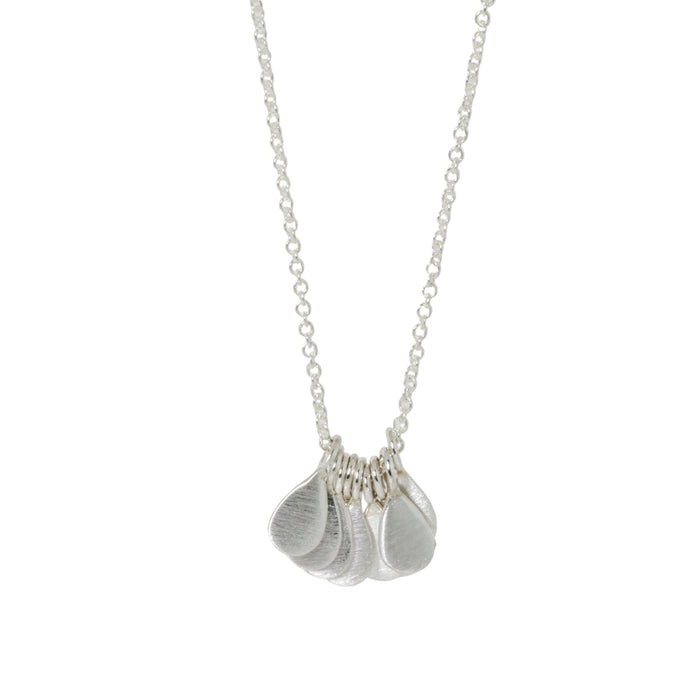 Silver Dangles Necklace-Philippa Roberts