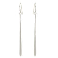 Silver Stick Earrings-Philippa Roberts