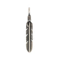 Skinny Small Feather Pendant-Southwest