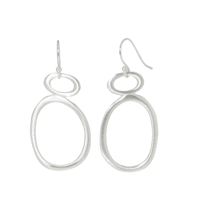 Small and Large Oval Earrings-Philippa Roberts