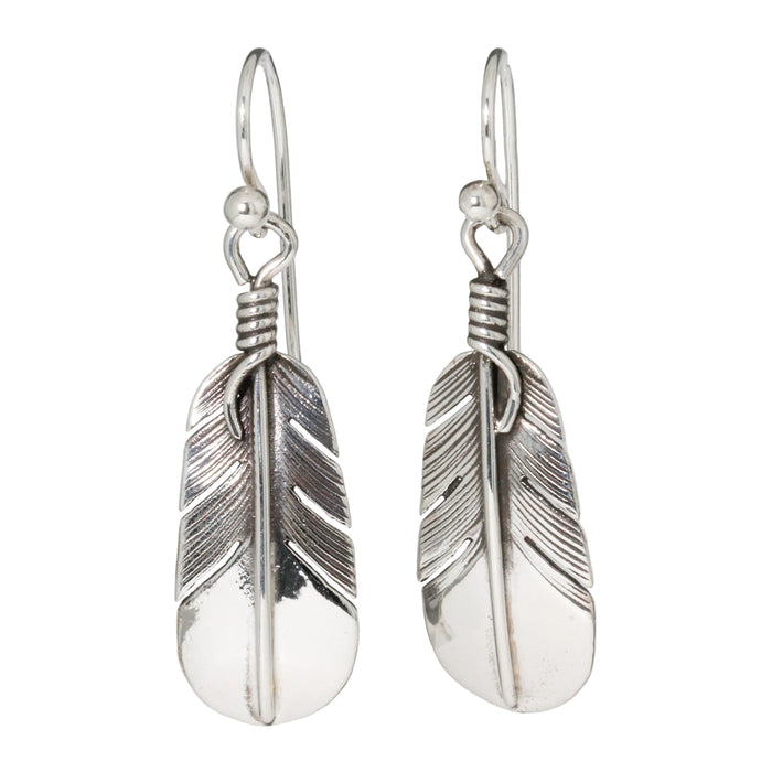 Small Feather Earrings