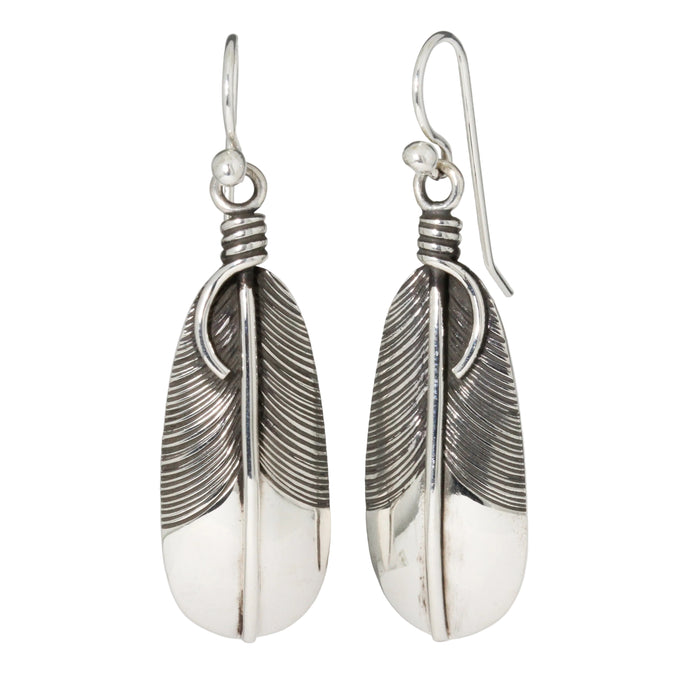 Small Feather Earrings
