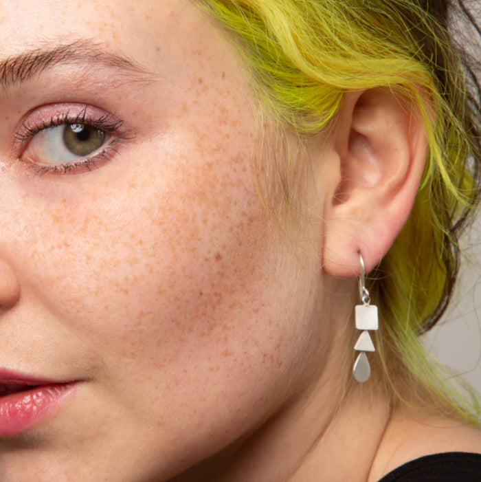 Small Mixed Cascade Earrings-Jane Diaz