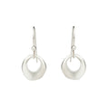 Small Open Circle Earrings-Philippa Roberts
