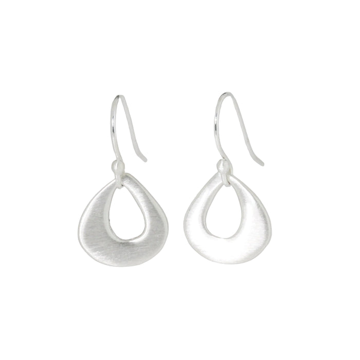 Small Open Drop Earrings-Philippa Roberts