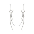 Small Whisp Earrings-Glacier Lily