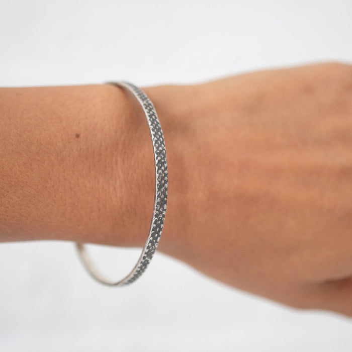Snakeskin Bangle Bracelet-Lauren Wolf