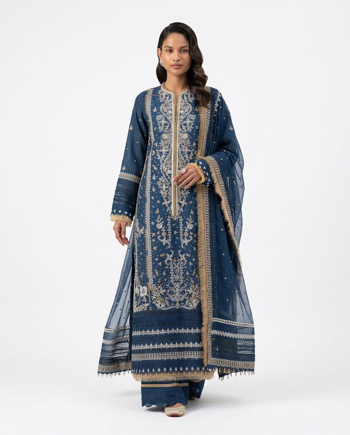Sobia - Nazir - LEE26-8A Three Piece Lawn