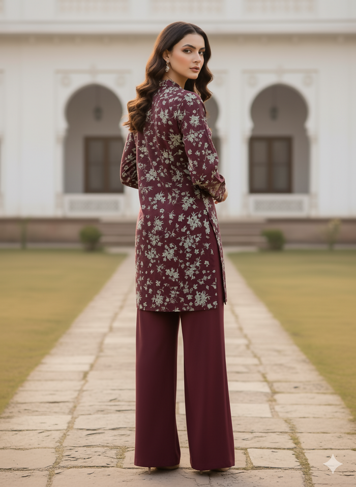 SOBIA SALMAN-SHAMOZ SILK SHIRT- 04
