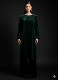SOBIA SALMAN-VELVET V2- DGREEN-02