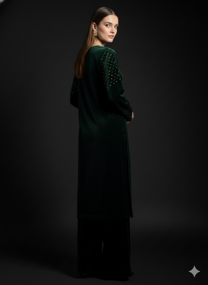 SOBIA SALMAN-VELVET V2- DGREEN-02