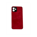 Soft TPU Suede Phone Case Cherry - For iPhone 11