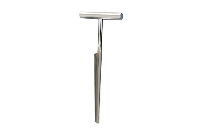 Sonde à fromage Fischer acier inox avec poignée - 10.5 cm