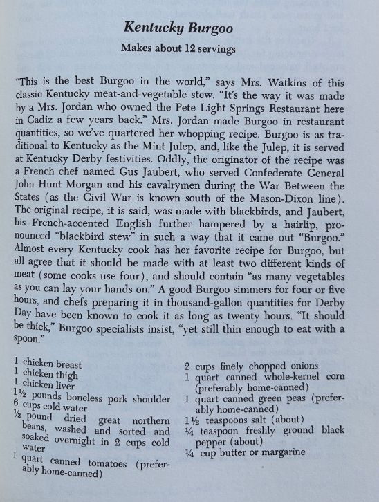 (Southern) Jean Anderson. The Grass Roots Cookbook