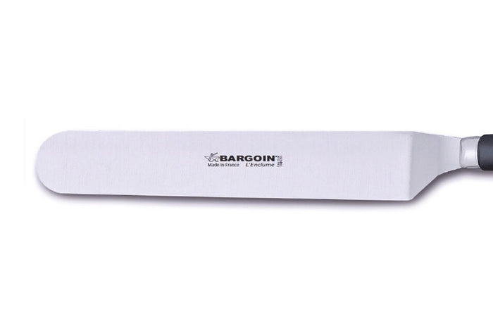 Spatule coudée professionnelle Bargoin 247-20F inox 20cm