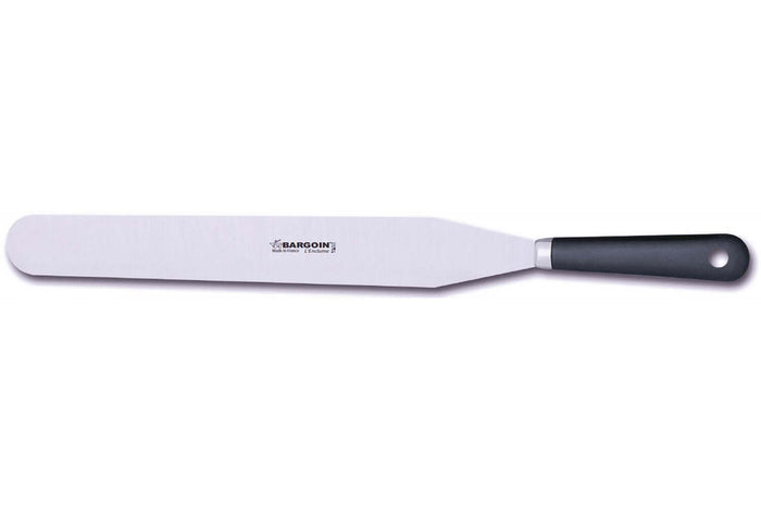 Spatule de pâtissier professionnelle Bargoin 248-35F inox 35cm