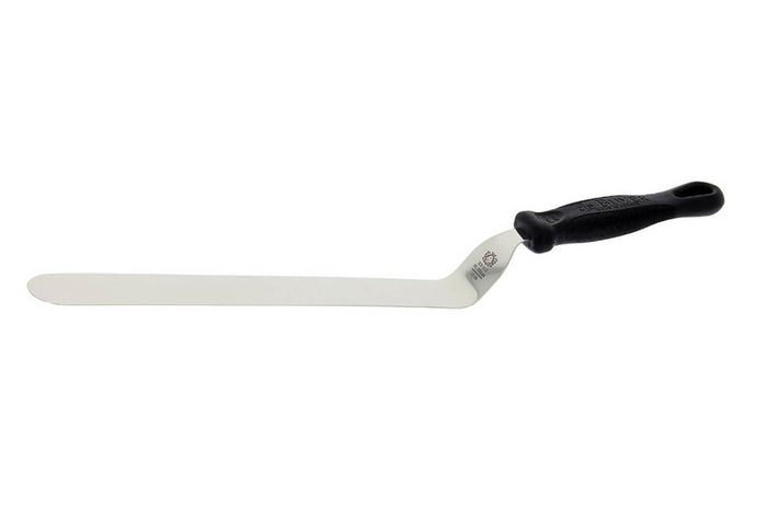 Spatule pâtissière coudée De Buyer FKOfficium en inox - 25 cm