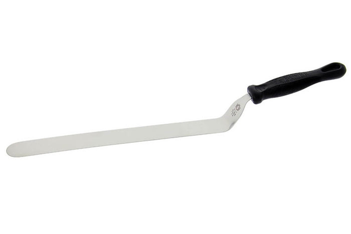 Spatule pâtissière coudée De Buyer FKOfficium en inox - 30 cm