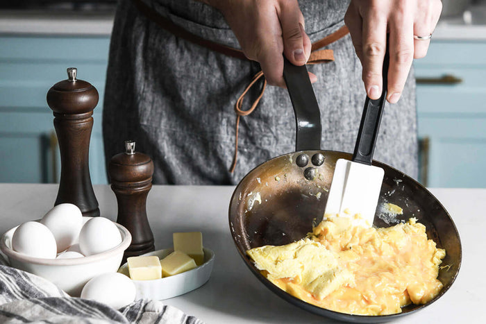 Spatule souple De Buyer Maryse 260°C en silicone surmoulé