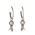 Squash Blossom Hoop Earrings
