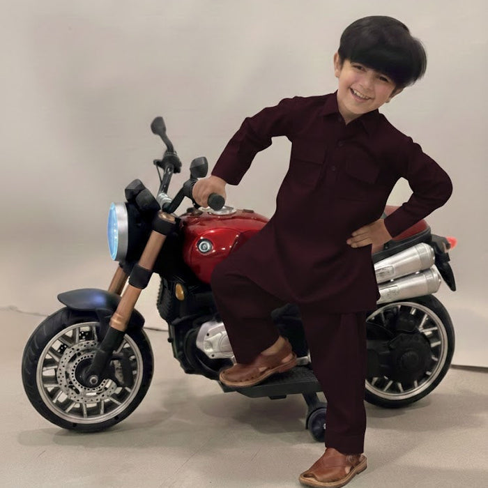 S&T Kids - 02042602 Two Piece Farshi Shalwar