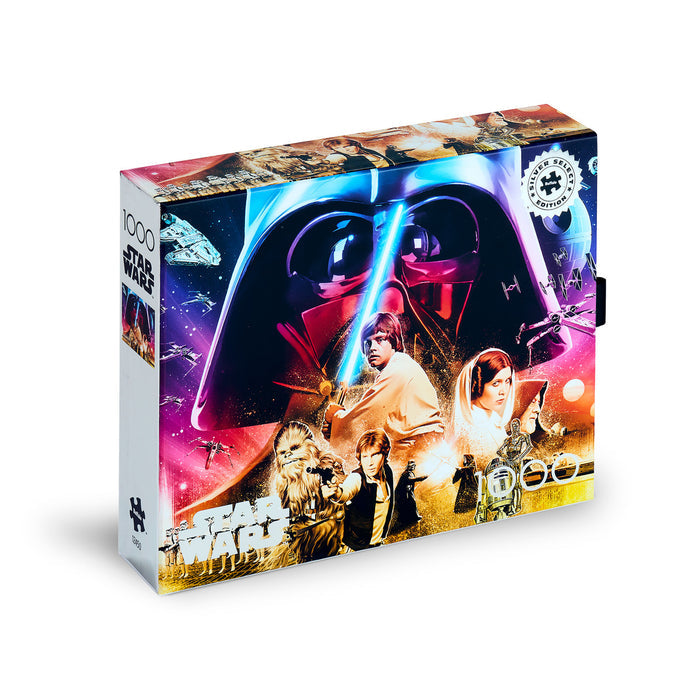 Star Wars The Rebels Journey 1000 Piece Puzzle - Silver Select: Giftable Box With Silver Foil Accents