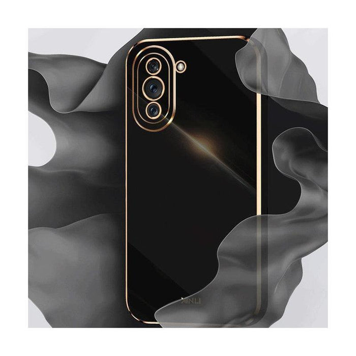 Straight Edge Soft Shell Mobile Phone Case for Samsung Galaxy Note 20 Ultra - Black