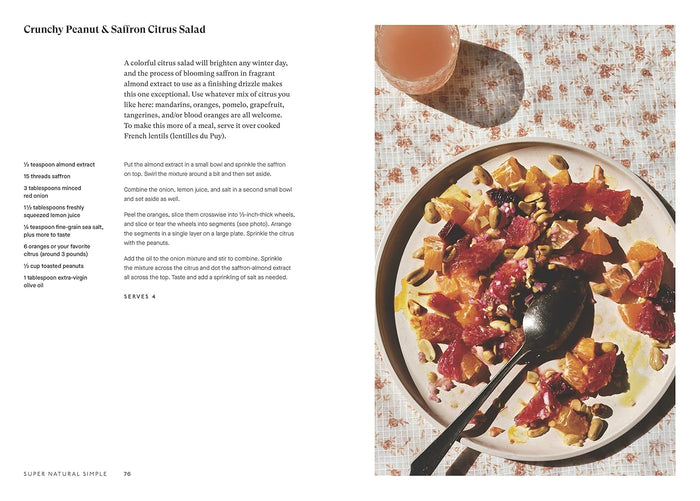 Super Natural Simple: Whole-Food, Vegetarian Recipes for Real Life (Heidi Swanson) *Signed*