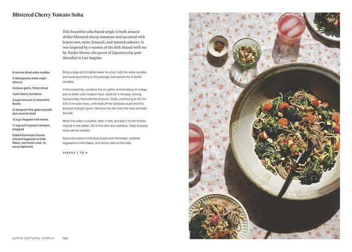 Super Natural Simple: Whole-Food, Vegetarian Recipes for Real Life (Heidi Swanson) *Signed*