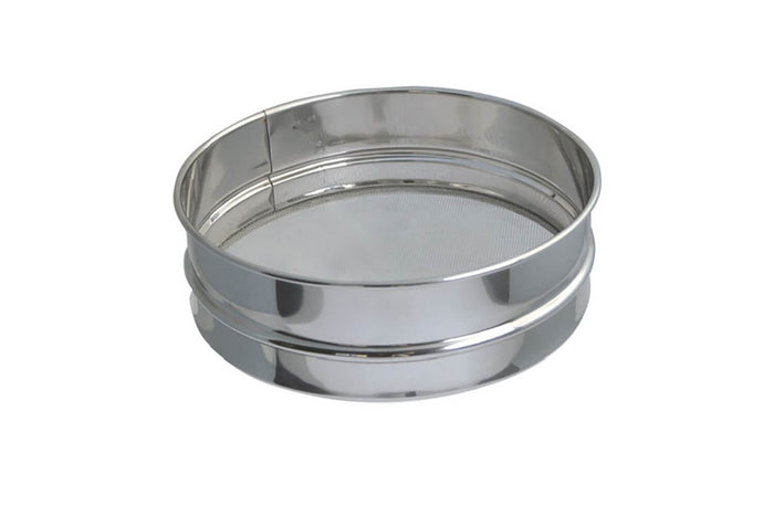 Tamis à farine De Buyer tout inox n°20 maille 0,8mm - 16cm