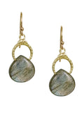 Taza Labradorite Earrings-Lulu Designs