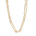 Tela Paperclip Gold-Filled Chain-Chemistry Jewelry