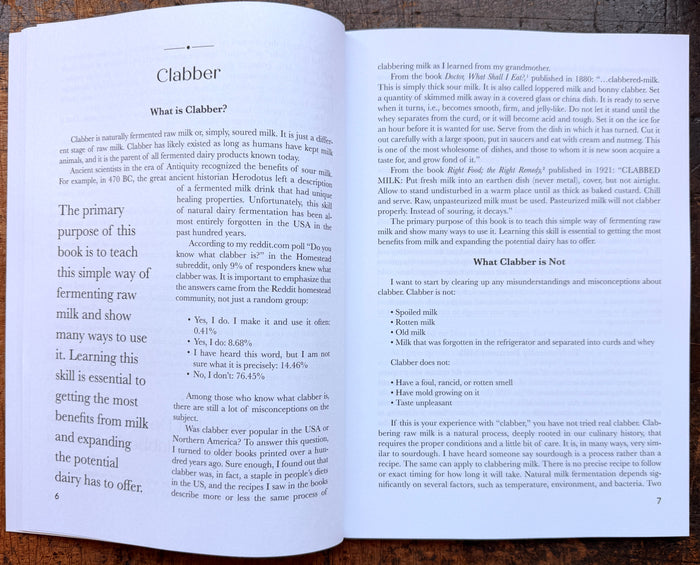 The Art of Clabber: Applying Nose to Tail Philosophy to Dairy (Katya Luniova)
