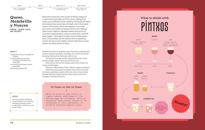 The Book of Pintxos: Discover the Legendary Small Bites of Basque Country (Marti Buckley) *Signed*