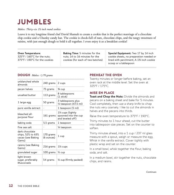 The Cookie Bible: The Ultimate Cookie Cookbook (Rose Levy Beranbaum)