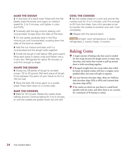 The Cookie Bible: The Ultimate Cookie Cookbook (Rose Levy Beranbaum)