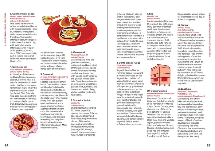 The Eater Guide to Mexico City (Eater City Guide) (Eater, Nils Bernstein, Eliane Mancera)