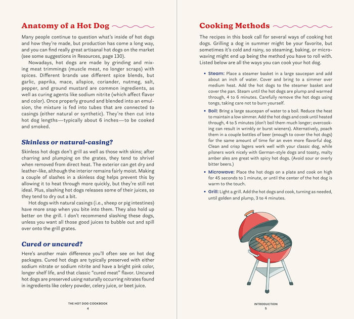 The Hot Dog Cookbook: 50 Recipes for the World's Best Food (Farideh Sadeghin)