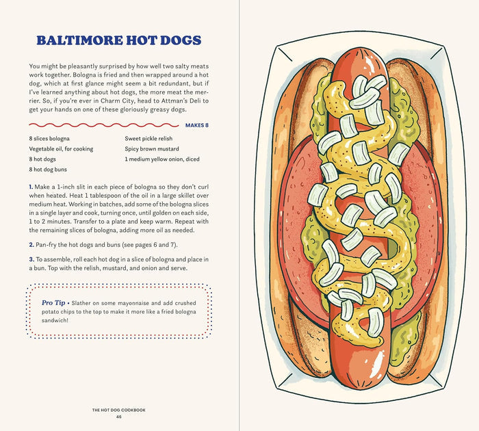 The Hot Dog Cookbook: 50 Recipes for the World's Best Food (Farideh Sadeghin)