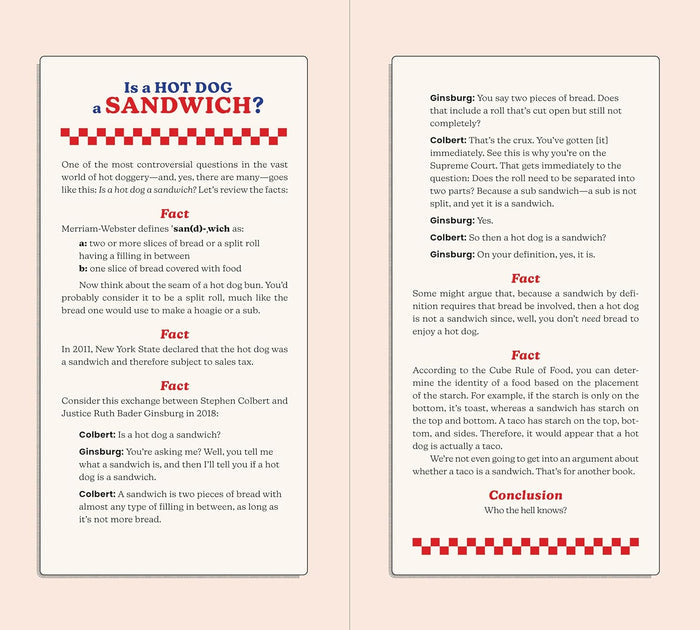 The Hot Dog Cookbook: 50 Recipes for the World's Best Food (Farideh Sadeghin)