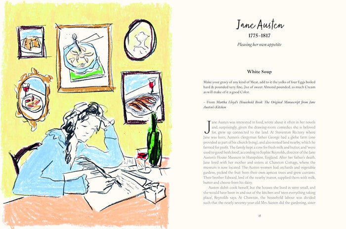 The Writer's Table: Famous authors and their favourite recipes (Valerie Stivers, Katie Tomlinson)