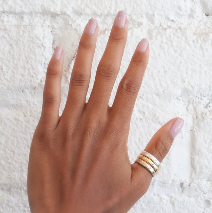Thin Half Round Band-Lauren Wolf