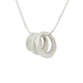 Three Organic Circles Necklace-Philippa Roberts