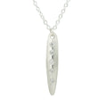 Tiny Diamond Leaf Necklace-Branch