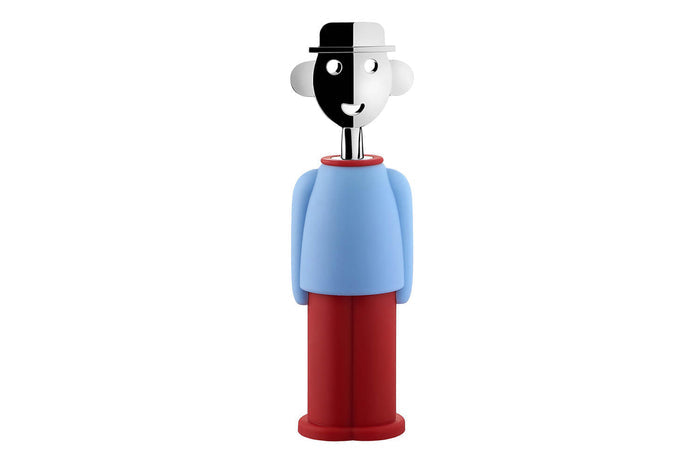 Tire bouchon Alessi Alessandro M. design par Alessandro Mendini - Bleu