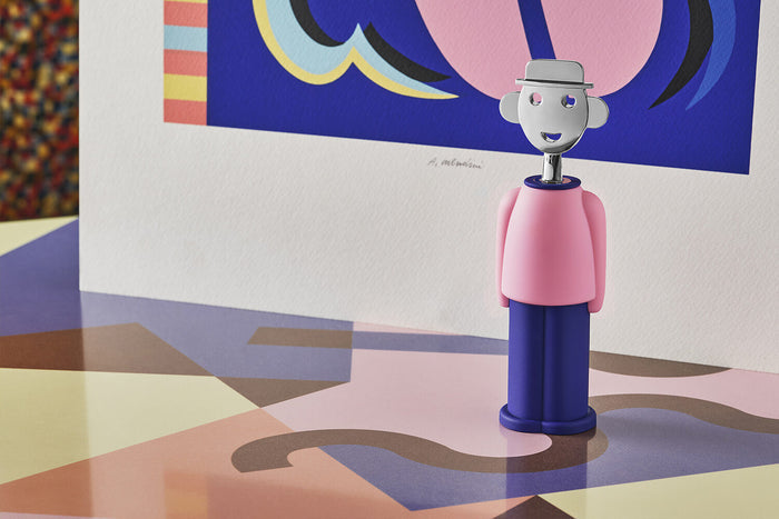 Tire bouchon Alessi Alessandro M. design par Alessandro Mendini - Rose