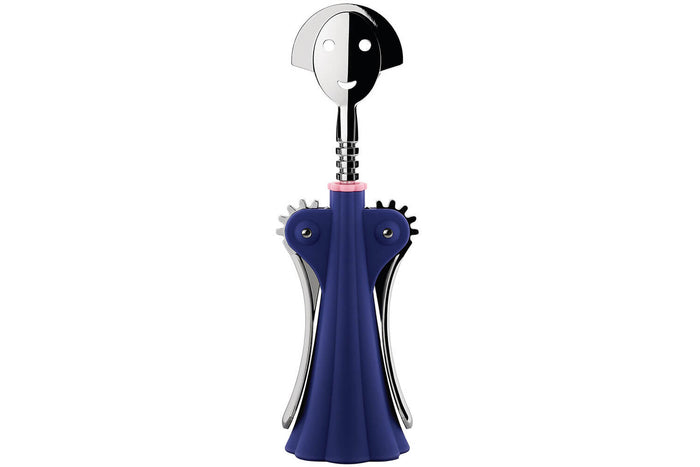 Tire bouchon Alessi Anna G. design par Alessandro Mendini - Bleu