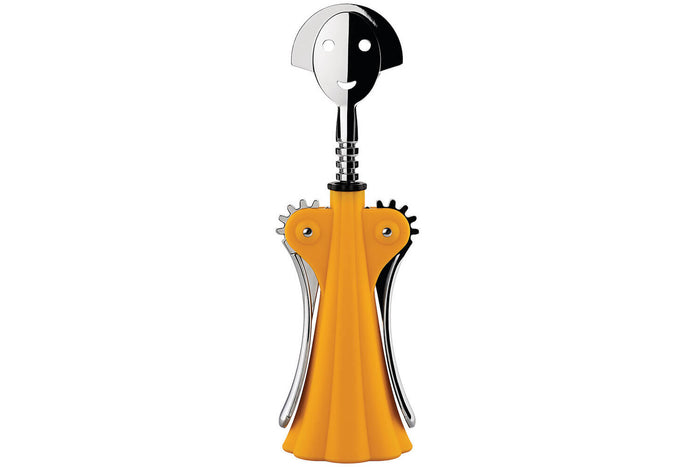 Tire bouchon Alessi Anna G. design par Alessandro Mendini - Jaune