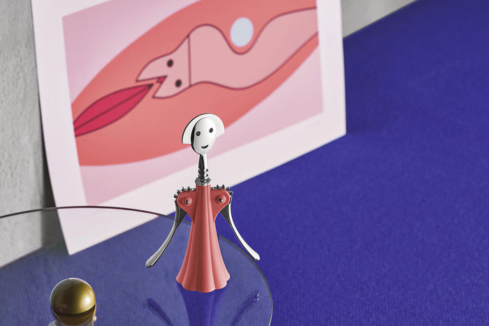 Tire bouchon Alessi Anna G. design par Alessandro Mendini - Rose